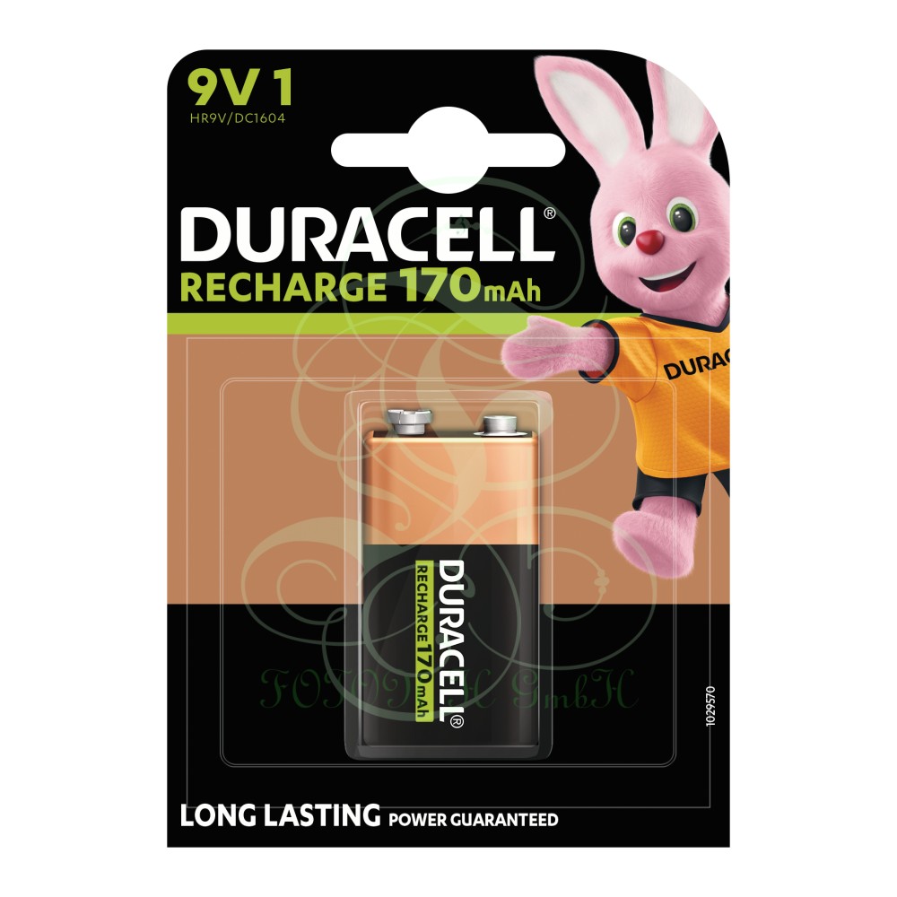 Duracell Akku 9V 170mAh | bl.1