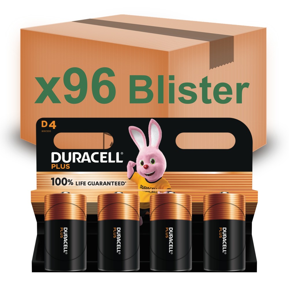 Duracell Plus D x96